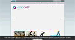 Desktop Screenshot of microgate.it